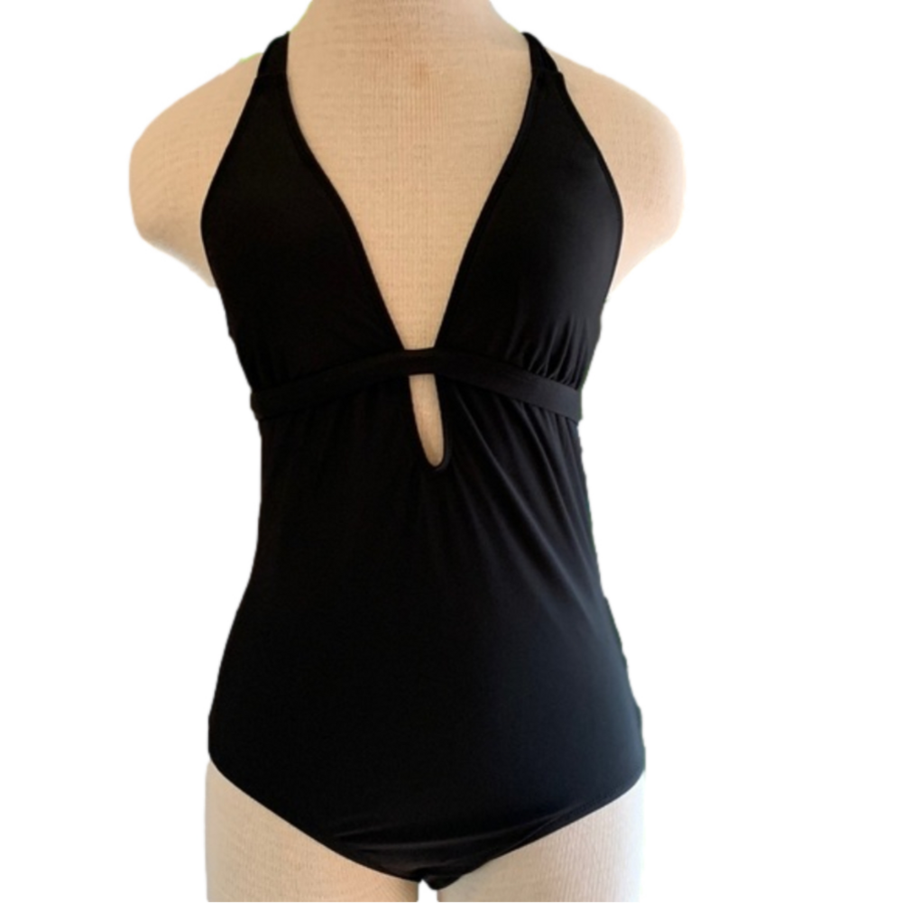 Athena black size 8 one piece swimsuit